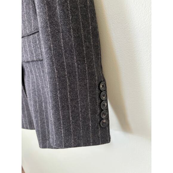 Veronica Beard Ellette Wool Blend Jacket, Size 10, Pinstripe Blazer - Picture 5 of 11